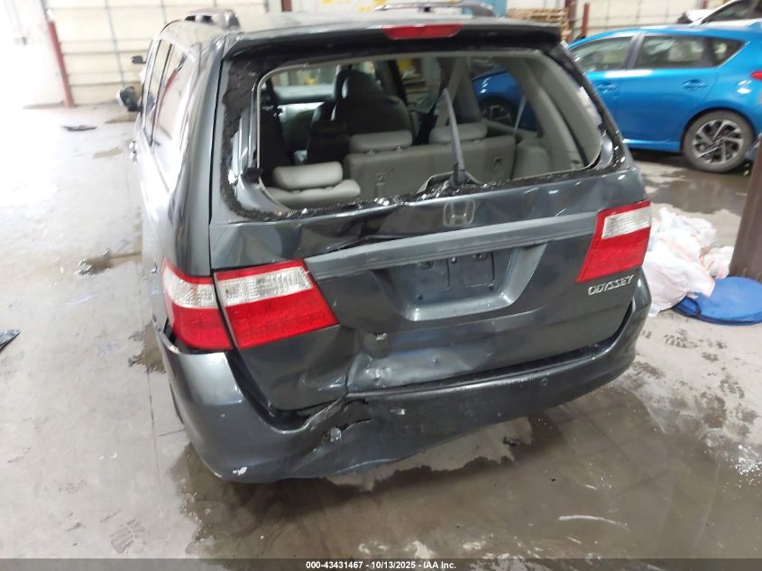 2006 Honda Odyssey Ex-L VIN: 5FNRL38726B456867 Lot: 43431467