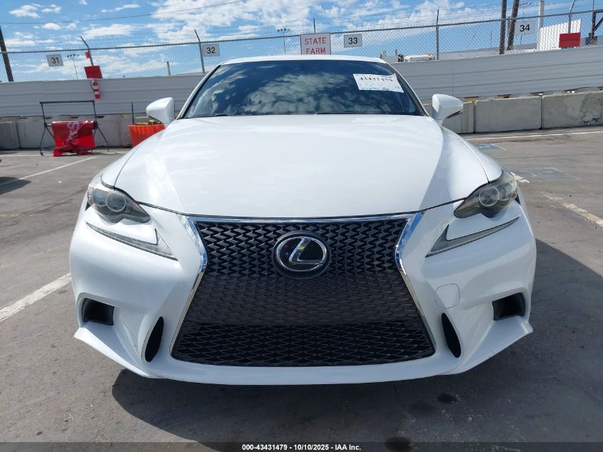 2014 Lexus Is 350 VIN: JTHBE1D26E5003540 Lot: 43431479