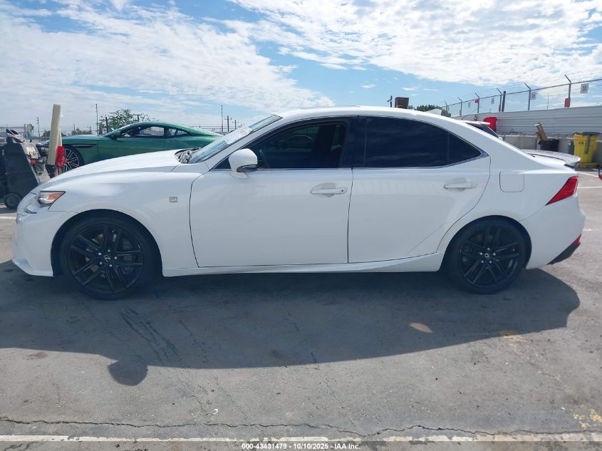 2014 Lexus Is 350 VIN: JTHBE1D26E5003540 Lot: 43431479