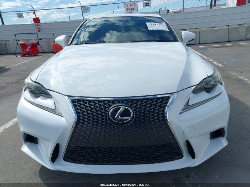 2014 Lexus Is 350 VIN: JTHBE1D26E5003540 Lot: 43431479