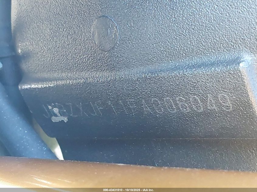 2015 Kawasaki Zx636 F VIN: JKBZXJF11FA006049 Lot: 43431510