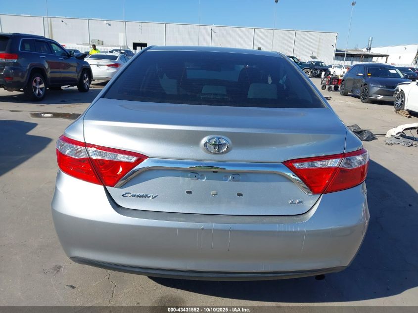 2016 Toyota Camry Le VIN: 4T4BF1FK8GR527763 Lot: 43431552