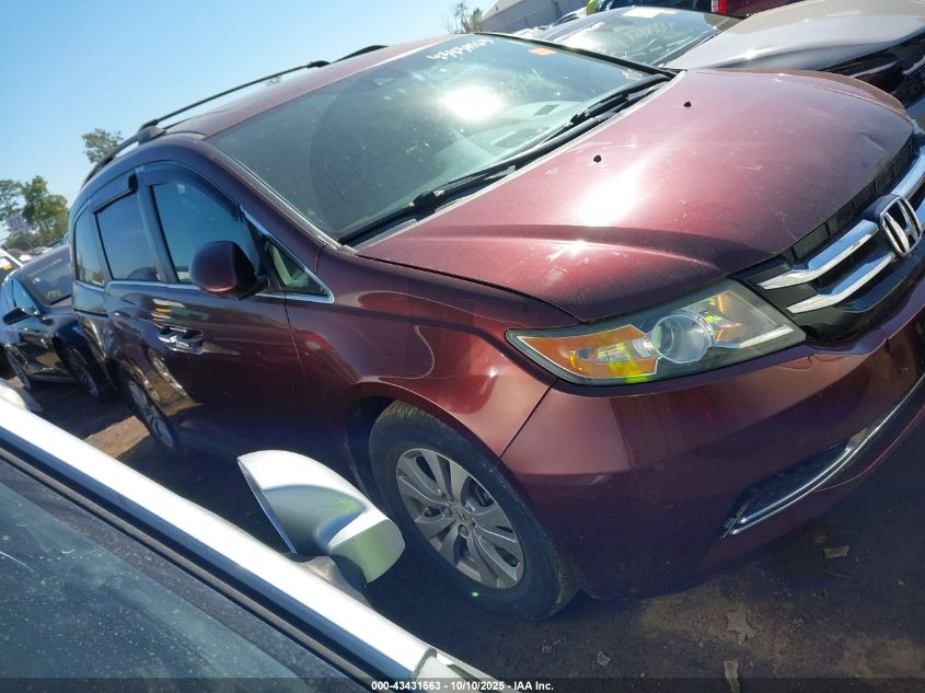 2016 Honda Odyssey Ex-L VIN: 5FNRL5H69GB083346 Lot: 43431563