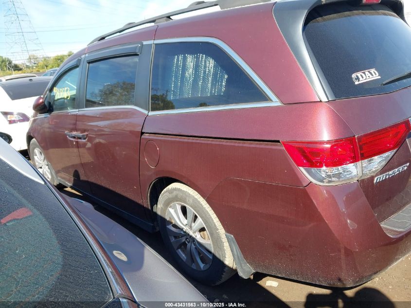 2016 Honda Odyssey Ex-L VIN: 5FNRL5H69GB083346 Lot: 43431563