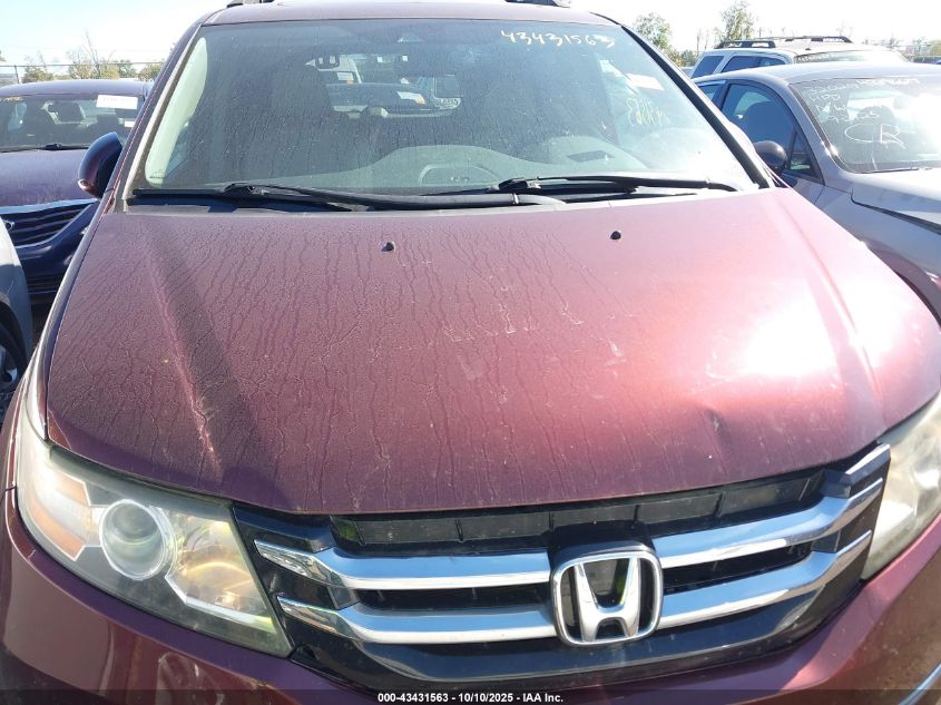 2016 Honda Odyssey Ex-L VIN: 5FNRL5H69GB083346 Lot: 43431563