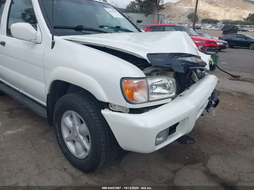 2001 Nissan Pathfinder Le VIN: JN8DR09Y31W570402 Lot: 43431587