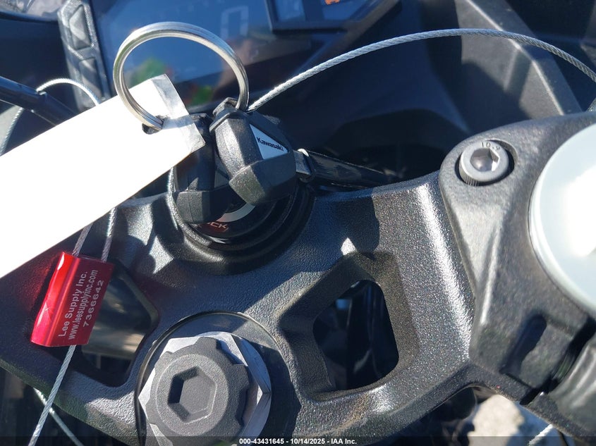 2025 Kawasaki Ex500 VIN: ML5EXGG1XSDA69408 Lot: 43431645