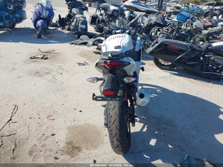 2025 Kawasaki Ex500 VIN: ML5EXGG1XSDA69408 Lot: 43431645