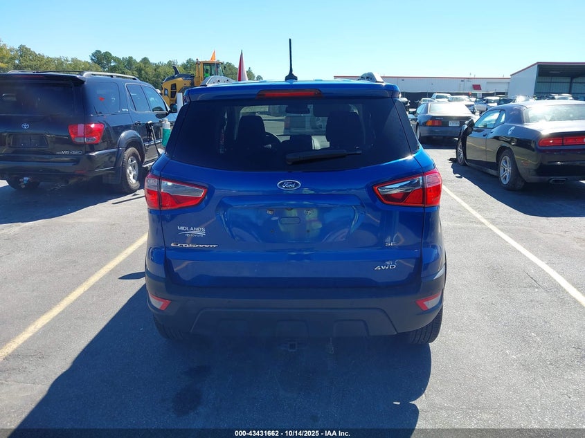 2021 FORD ECOSPORT SE - MAJ6S3GL5MC416903
