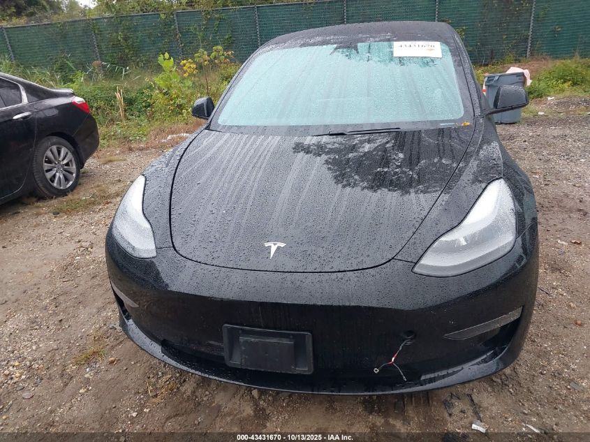 2021 Tesla Model 3 Performance Dual Motor All-Wheel Drive VIN: 5YJ3E1ECXMF914237 Lot: 43431670