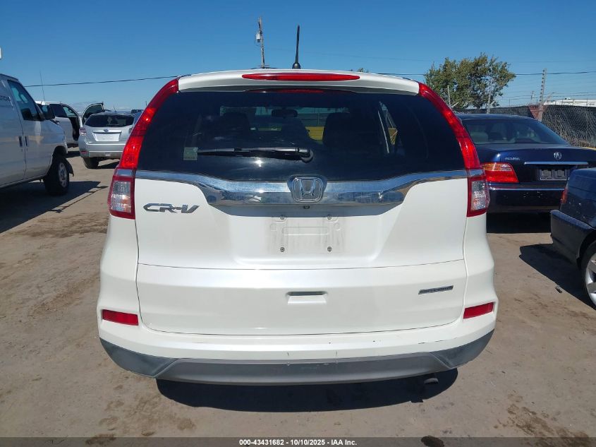 2016 Honda Cr-V Se VIN: 5J6RM3H4XGL020117 Lot: 43431682