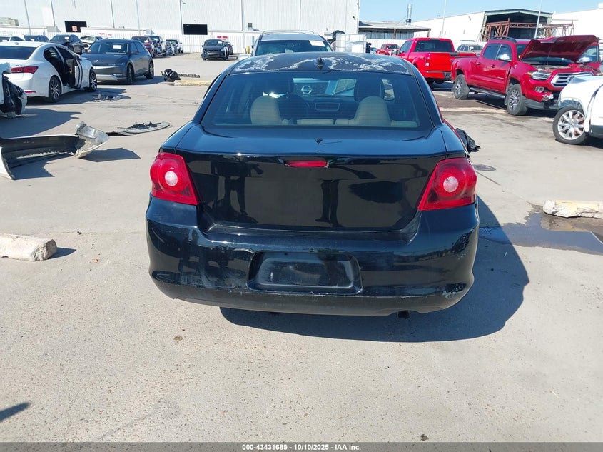 2013 DODGE AVENGER SE 1C3CDZAB9DN594462