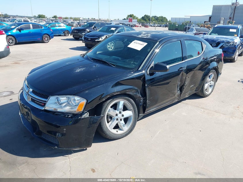 2013 DODGE AVENGER SE 1C3CDZAB9DN594462