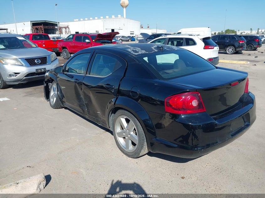 2013 DODGE AVENGER SE 1C3CDZAB9DN594462