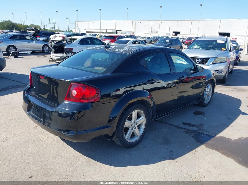 2013 DODGE AVENGER SE 1C3CDZAB9DN594462