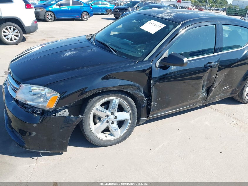 2013 DODGE AVENGER SE 1C3CDZAB9DN594462