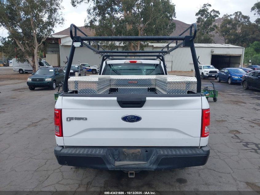 2016 Ford F-150 Xl VIN: 1FTMF1C81GKE25152 Lot: 43431686