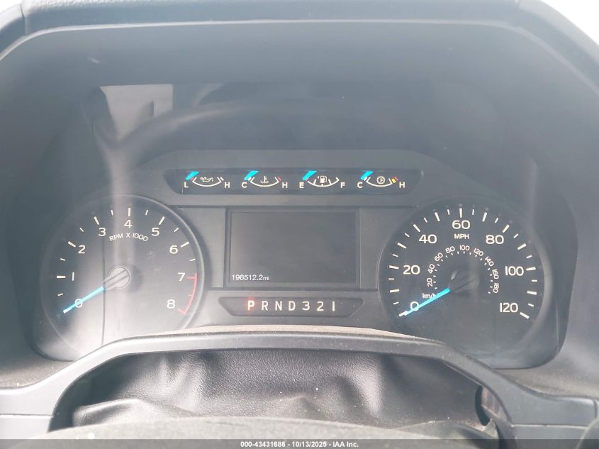 2016 Ford F-150 Xl VIN: 1FTMF1C81GKE25152 Lot: 43431686