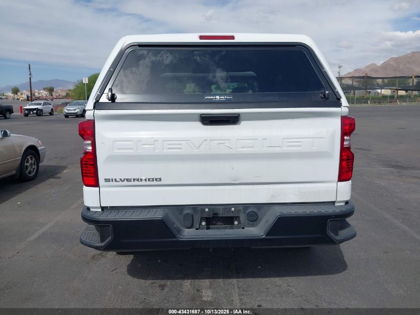 2023 Chevrolet Silverado 1500 2Wd Standard Bed Wt VIN: 3GCNAAEK1PG355767 Lot: 43431687