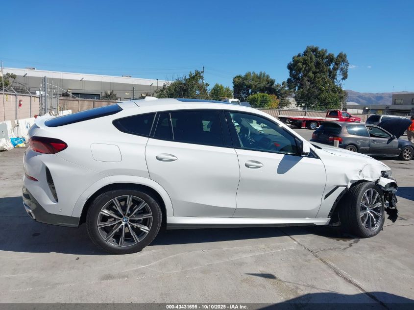 2025 BMW X6 xDrive40I VIN: 5UX33EX01S9Z70024 Lot: 43431695