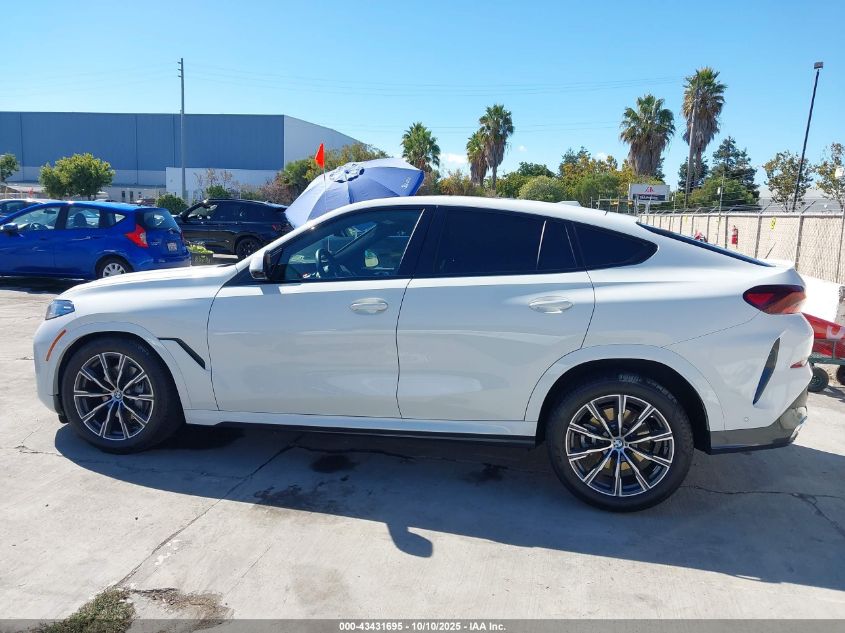 2025 BMW X6 xDrive40I VIN: 5UX33EX01S9Z70024 Lot: 43431695