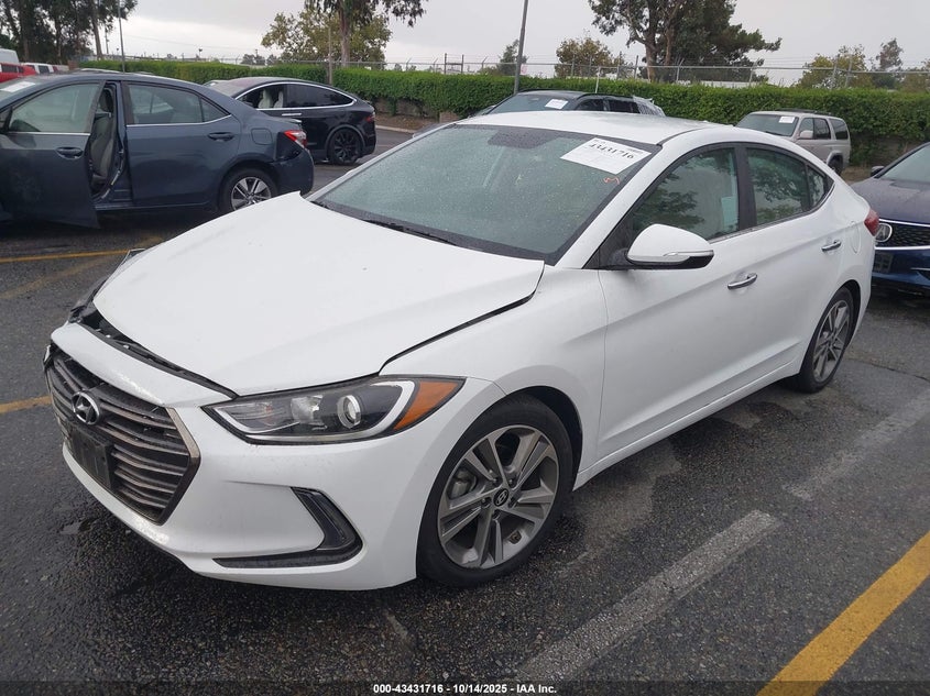 VIN 5NPD84LF5HH052515 2017 HYUNDAI ELANTRA LIMITED