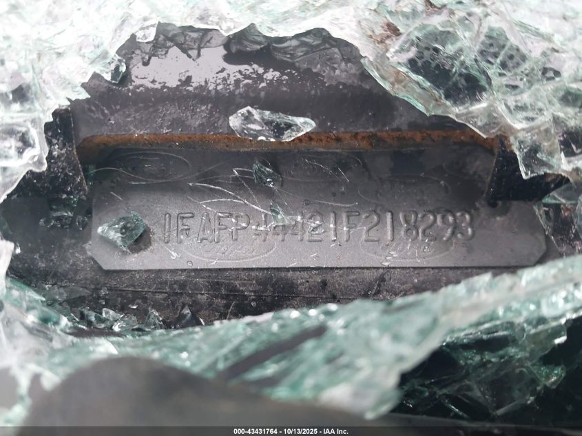 2001 Ford Mustang VIN: 1FAFP44421F218293 Lot: 43431764