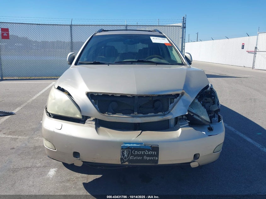 2004 Lexus Rx 330 VIN: JTJHA31U640024826 Lot: 43431786