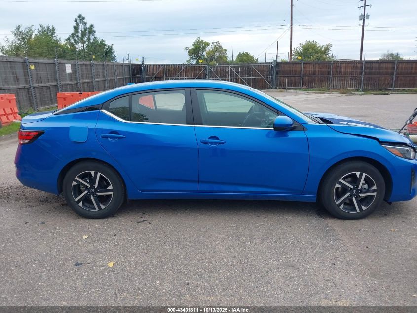 2025 Nissan Sentra Sv VIN: 3N1AB8CV1SY242019 Lot: 43431811