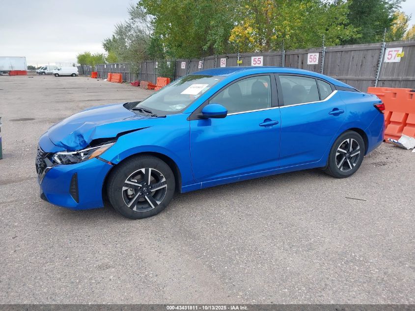 2025 Nissan Sentra Sv VIN: 3N1AB8CV1SY242019 Lot: 43431811