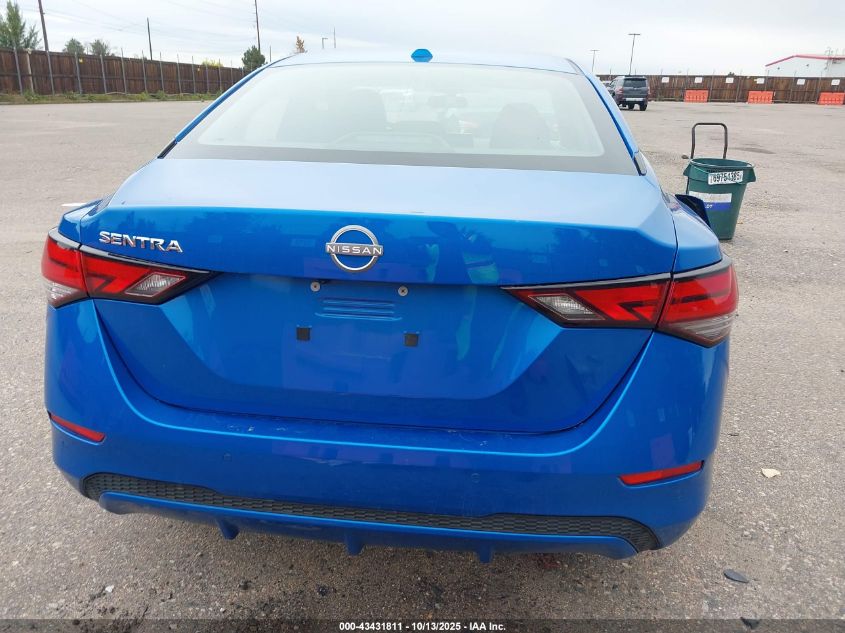 2025 Nissan Sentra Sv VIN: 3N1AB8CV1SY242019 Lot: 43431811