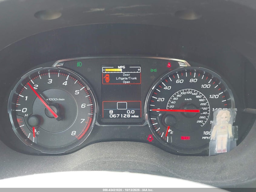 2020 SUBARU WRX PREMIUM JF1VA1C60L9814194