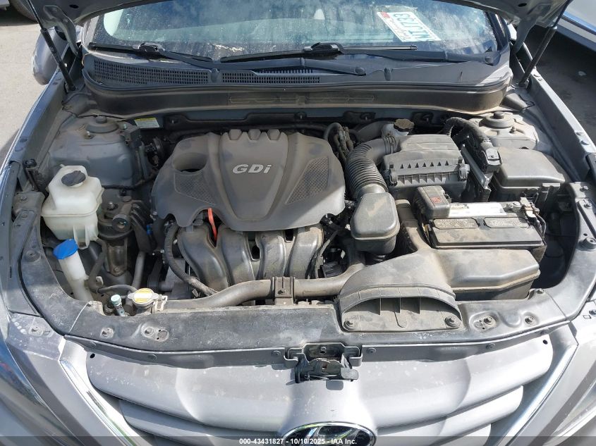 2012 Hyundai Sonata Gls Pzev VIN: 5NPEB4AC6CH494372 Lot: 43431827