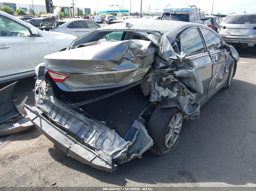 2012 Hyundai Sonata Gls Pzev VIN: 5NPEB4AC6CH494372 Lot: 43431827