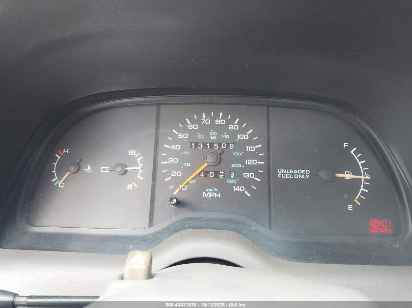 1991 Chrysler Lebaron VIN: 1C3XJ4538MG161560 Lot: 43431830