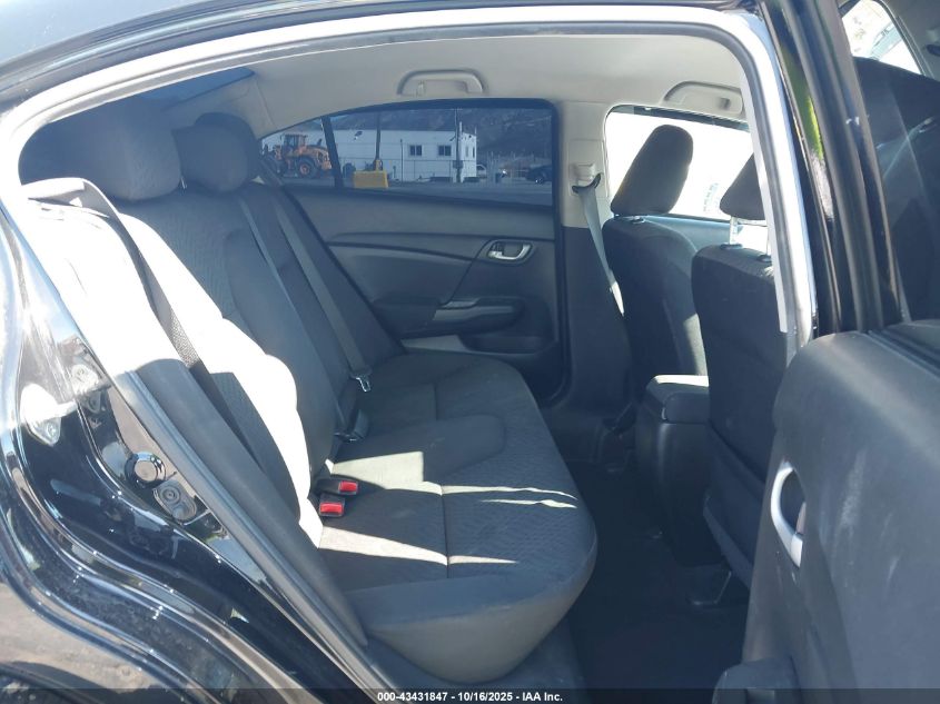 2015 Honda Civic Lx VIN: 19XFB2F56FE272801 Lot: 43431847