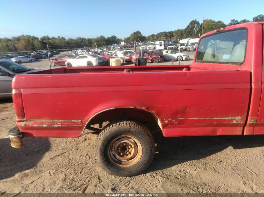 1996 Ford F150 VIN: 1FTEF15N8TNA09468 Lot: 43431861