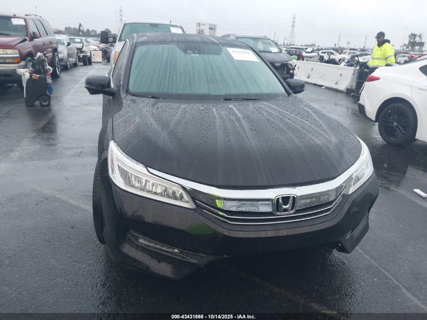 2017 Honda Accord Touring V6 VIN: 1HGCR3F9XHA021200 Lot: 43431866