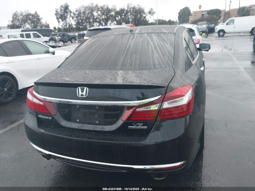 2017 Honda Accord Touring V6 VIN: 1HGCR3F9XHA021200 Lot: 43431866
