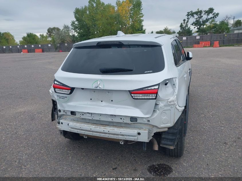 2024 Mitsubishi Outlander Sport 2.0 Es Awc/2.0 Le Awc/2.0 Ralliart Awc/2.0 S Awc/2.0 Se Awc/2.0 Trail Edition Awc VIN: JA4ARUAUXRU009307 Lot: 43431872