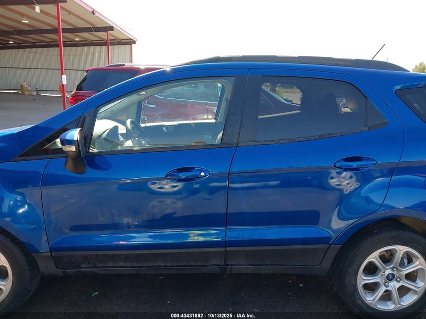 2019 FORD ECOSPORT SE MAJ3S2GE3KC307299