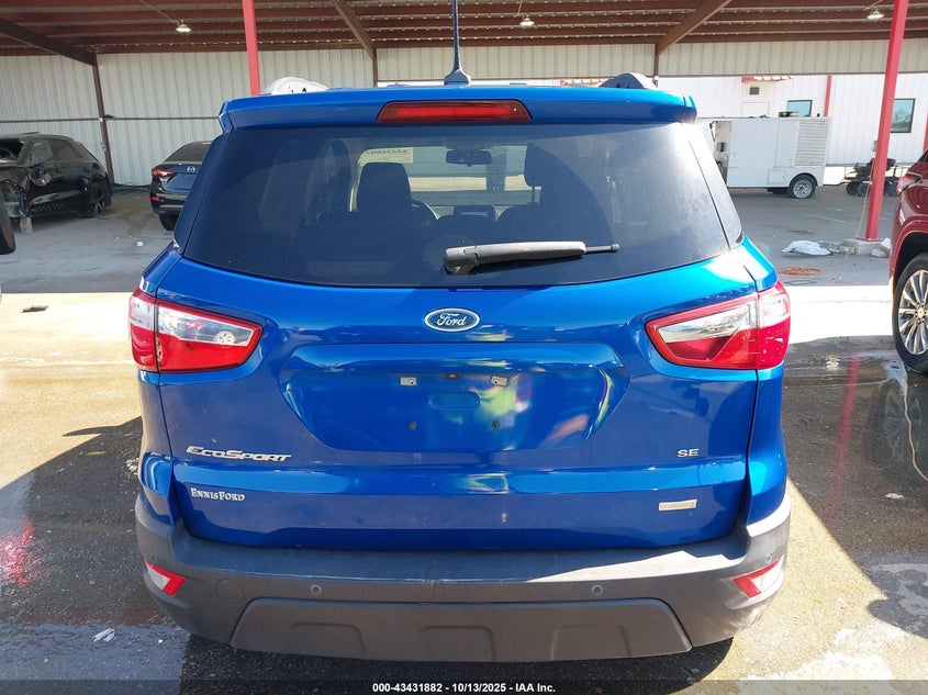 2019 FORD ECOSPORT SE MAJ3S2GE3KC307299
