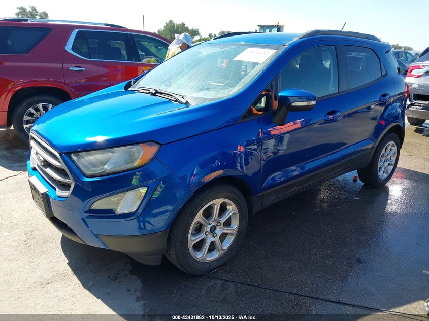 2019 FORD ECOSPORT SE MAJ3S2GE3KC307299