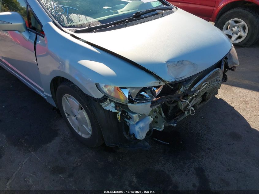 2008 Honda Civic Hybrid VIN: JHMFA36298S017010 Lot: 43431890