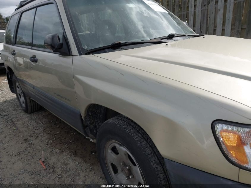 2002 Subaru Forester L VIN: JF1SF63522H711050 Lot: 43431909