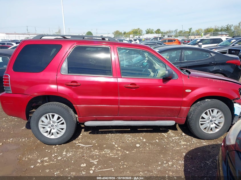 2006 Mercury Mariner Luxury/Premier VIN: 4M2YU57186KJ00289 Lot: 43431916
