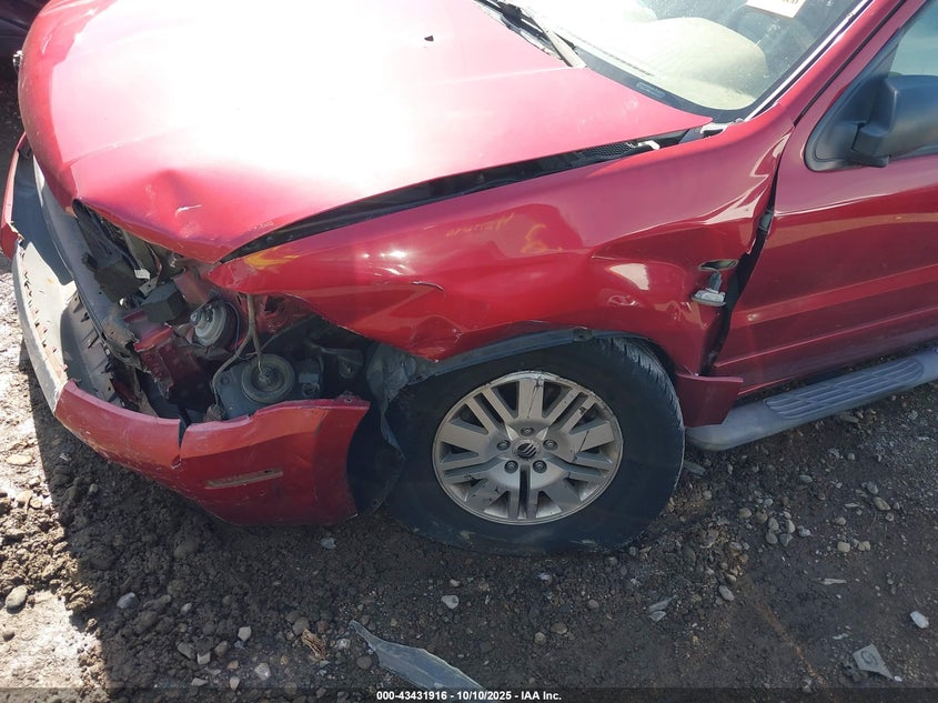 2006 Mercury Mariner Luxury/Premier VIN: 4M2YU57186KJ00289 Lot: 43431916