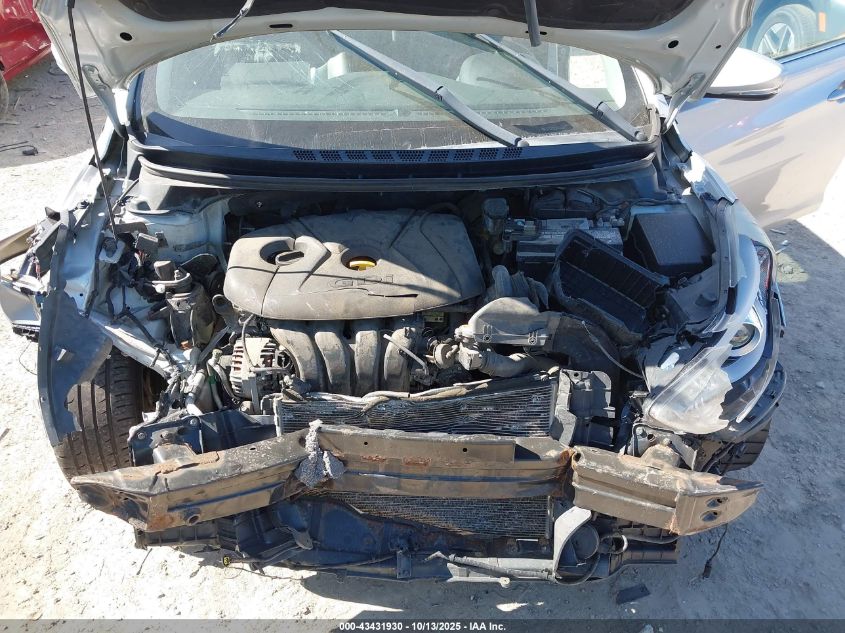 2014 Hyundai Elantra Sport VIN: KMHDH4AH8EU139567 Lot: 43431930