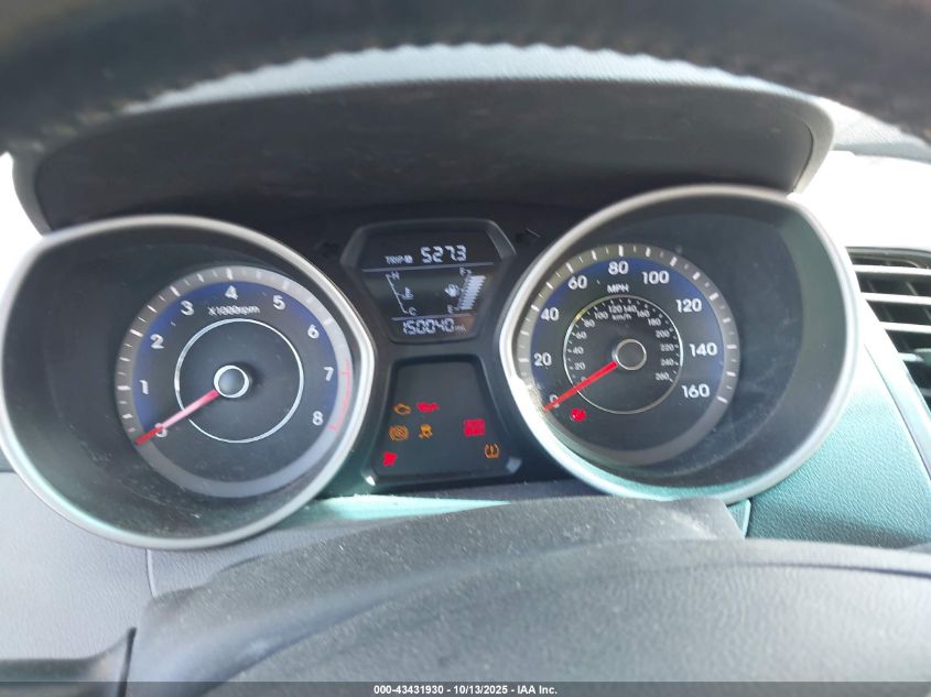 2014 Hyundai Elantra Sport VIN: KMHDH4AH8EU139567 Lot: 43431930