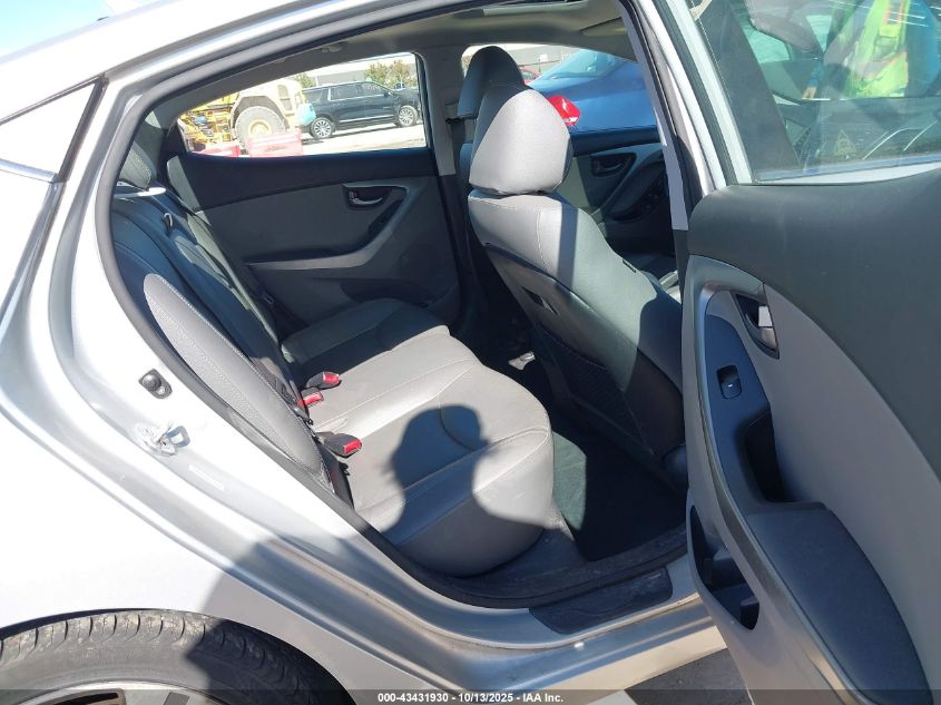 2014 Hyundai Elantra Sport VIN: KMHDH4AH8EU139567 Lot: 43431930